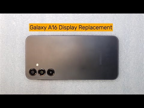 Samsung Galaxy A16 Display Replacement Full Disassembly & Reassembly Process