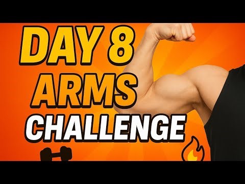 Day 9 Arms Challenge | 6 Min Workout for Stronger Arms 💪