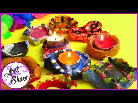 How to make a Diwali Diva | Fatema's Art Show
