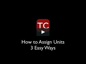 How to Assign Units: 3 Easy Ways