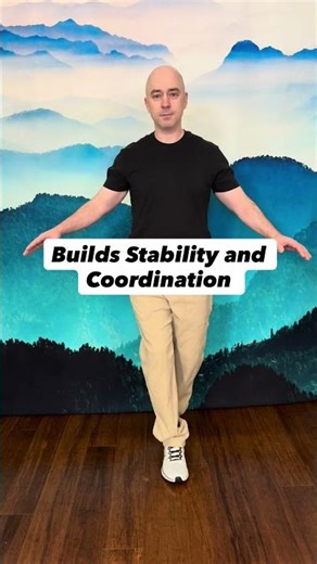 One quick exercise use to improve balance when walking