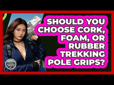 Should You Choose Cork, Foam, Or Rubber Trekking Pole Grips? - The Hiker's Advice