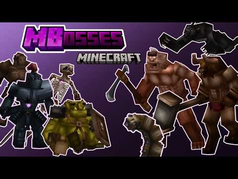 🔥 MBosses Addon Showcase – "BOSS" Battles in Minecraft!