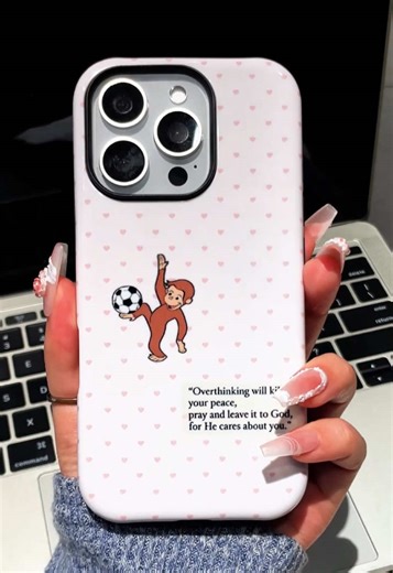 Adorable Curious George Phone Case for iPhone