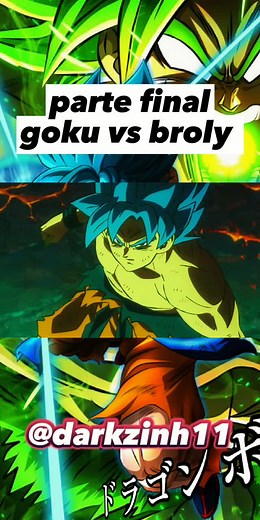Goku vs Broly: Final Battle Revealed