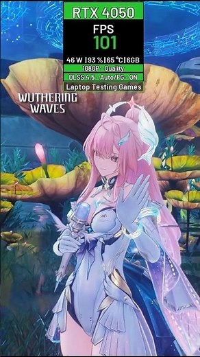 RTX 4050 DLSS 4.5 Wuthering Waves 3.1! Low ➝ High FPS SHOWDOWN!