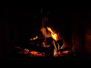 Black Screen Bonfire for Sleep 🔥 Dark Screen Fire Sounds 12 Hours | Crackling Wood ASMR No Light