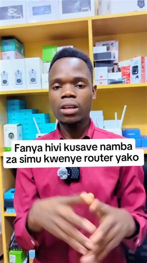 unlimited internet WiFi CCTV security camera Android tv box on Instagram: "Unaweza kusave namba zako za muhimu kwenye IP address ya router yako Save and share this video Follow us @santos_technologies for more tech tips"