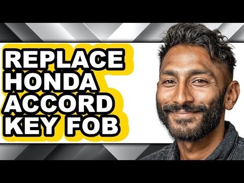 How To Replace Honda Accord Key Fob (UPDATED)