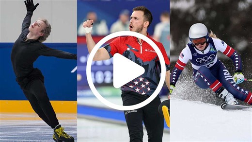 Video highlights: Vonn crashes, Johnson wins gold in women's downhill; figure skating and more Sunday