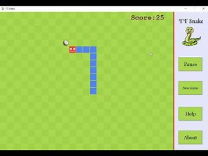 TT Snake - A Game project using Java Swing & Intellij Idea.