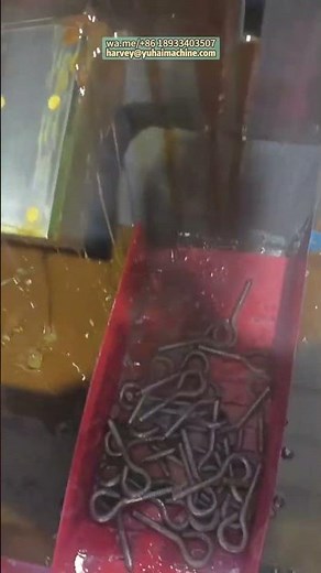 🔩🔥Automatic eye screw making machine #eyescrew #hookscrew #threadingmachine #screwmakingmachine