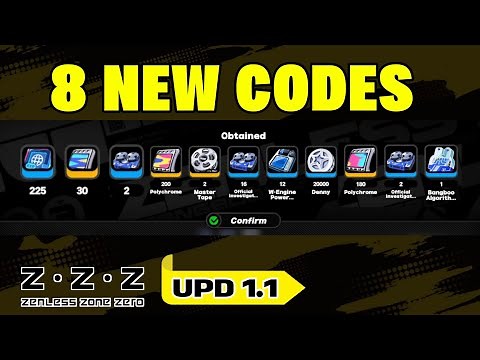[All New] ZZZ Codes UPD 1.1 - Zenless Zone Zero Redeem Codes 2024