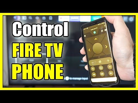 How to use Phone as Remote on Amazon Fire TV (Android or Iphone)