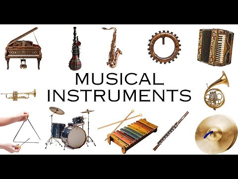 Musical Instruments for Kids: Fun Learning; Woodwind, Brass, Percussion, and Keyboard Instruments!