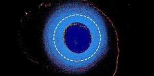 Heterogeneity of Earth's mantle may be relics of Moon formation