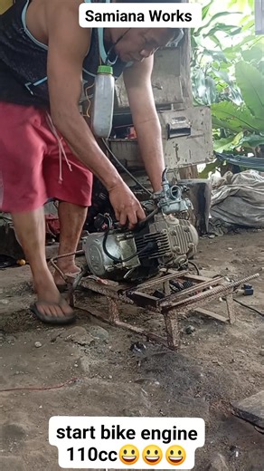 21K views · 119 reactions | Samiana Works start bike engine #howto #diesel #restoration #engine #DIYMechanic | Samiana Works Shop | Facebook