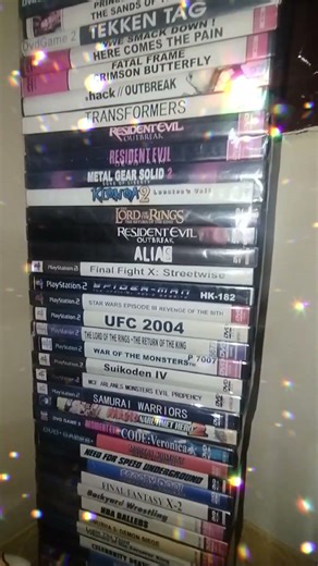 My Pir@ted PS2 Games Collection.