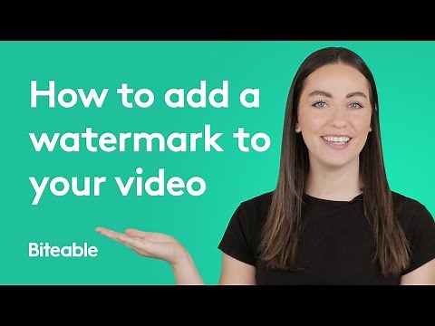 How to add a watermark to your video