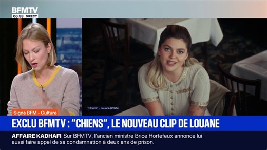Louane dévoile en exclusivité le clip de sa nouvelle chanson "Chiens", qui fera partie de son 6e album