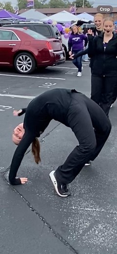 MCKDT alphabet dance challenge for Homecoming!! 💜💛 #fyp #mckdt #gameday #danceteam #alphabetchallenge @McKendree Athletics @mckendreeathletics @McKendree University