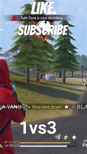 1v3 Precision is the only language I speak. #1vs3Clutch #freefire #ninjagaming