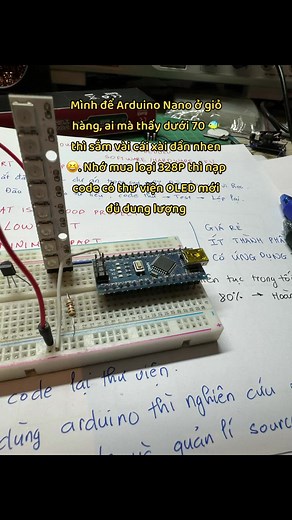 Dự Án Arduino Nano và Uno Cho Người Mới Bắt Đầu