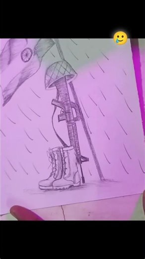 Indian Army drawing step by step || #army #short #drawing #viral #shortsfeed