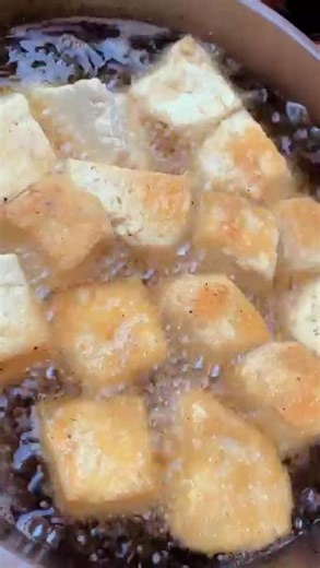 How do you fry your soyabean cake?