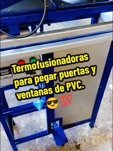 Termofusionadoras Industriales para PVC en Guatemala