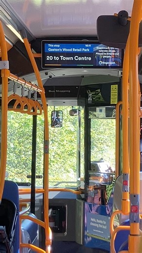 Stagecoach Ibus announces Route 20 to Town Centre on 26316 SN69ZKK