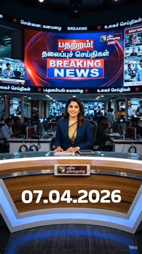 இன்றைய News😂 | Tamil Funny AI News #tamilnews #TamilFunnyVideo #TamilAI #TrendingTamil #tamil #news