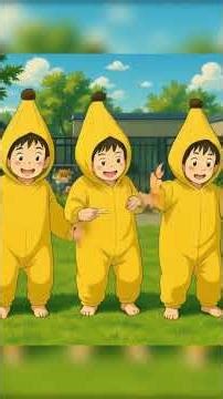 Banana Dance| kids song | Fruity fun for toddlers #shortmusic #kidssongs #shorts