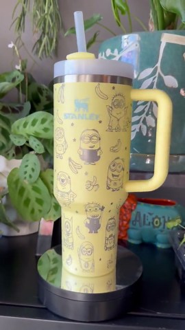 One-in-a-minion 40oz Stanley Tumbler – Laser Engraved Minions Wrap - Etsy