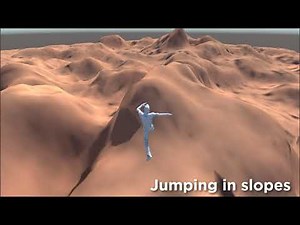 Character Controller on bumped terrain