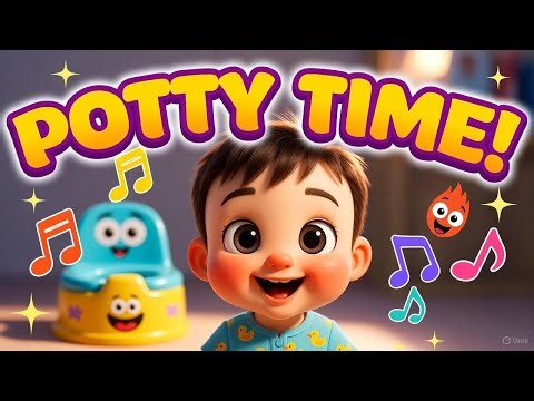 Potty Time Fun! 🚽✨ | Super Catchy Potty Training Song for Kids (3D Animation)