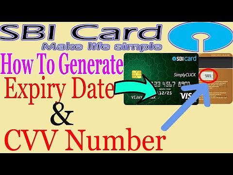 How To Generate SBI Credit Card Expiry Date & CVV Online | SBI Virtual Credit Card Launched 🔥🔥🔥