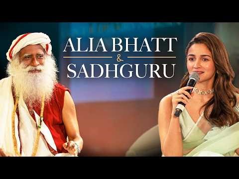 Alia Bhatt Asks Sadhguru About Parenting & Fear of Failure | 4K UHD