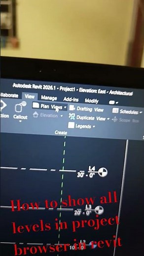 how to show all levels in project browser in revit software #levels #revittutorial #revit #home