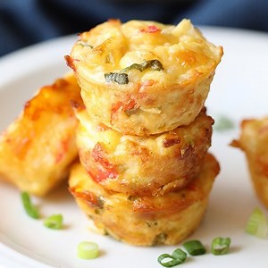 12K views · 75 reactions |  Recipe --> https://bellyfull.net/crustless-crab-quiche/ Crustless Mini Crab Quiches are a great low calorie, low carb snack or appetizer! | Belly Full | Facebook
