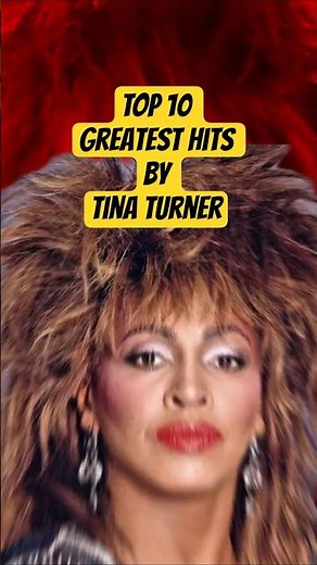 TOP 10 Greatest Hits by Tina Turner. #top10greatesthits #tinaturner #timelesshits