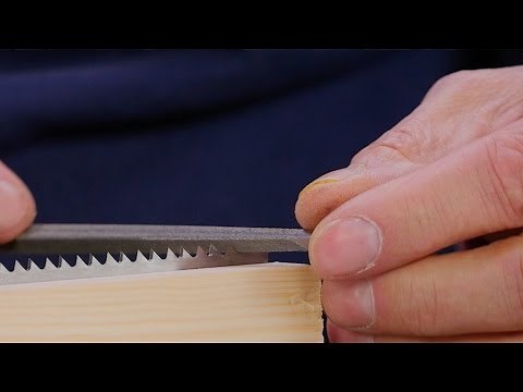 Sharpening a Crosscut Handsaw | Paul Sellers