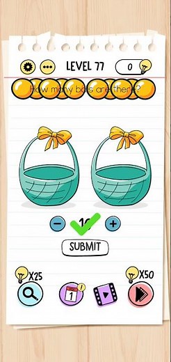 How to Beat Brain Test Level 77 Walkthrough