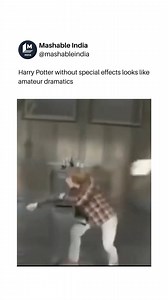 We can’t see magic because we’re muggles 😭 Without the magic of special effects, the world of Harry Potter would look remarkably different, resembling an amateur dramatics production. Imagine Hogwarts without its grandiose castle digitally rendered, or Quidditch matches without the high-flying CGI. Instead of breathtaking spells and mystical creatures, you would see actors waving wands at empty spaces, with green screens and wires clearly visible. Scenes that captivate audiences with their ench