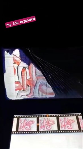 Flipnote nr 2: all my screens explode #flipnote #3ds #crt