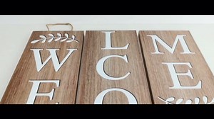 Farmhouse Wooden Merry Christmas Welcome Sign Stand for Front Door, 47" Large Welcome Sign for front porch, Rustic Vertical Tall Xmas Gift Porch Leaner Decor for Outdoor Patio Garden