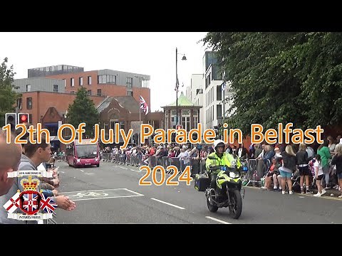 12th Of July in Belfast (Full Morning Parade) 2024