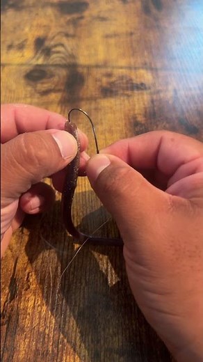 Weedless roboworm drop shot #bassfishing #fishing #bass #sportfishing #phenixrods #fish #largemouth