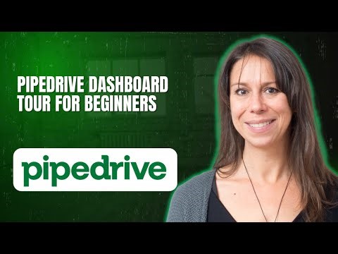Pipedrive Dashboard Tour for Beginners