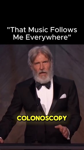 Let's Talk Movies on Instagram: "Harrison Ford joked, “That damn music follows me everywhere,” while honoring John Williams — even saying the Indiana Jones theme played during his colonoscopy. 🤣🎶"